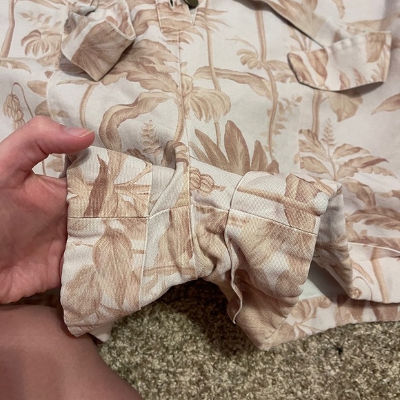 Ted Baker London Riiaana Romper size 2 Collared Button down quiet luxury - Picture 8 of 14